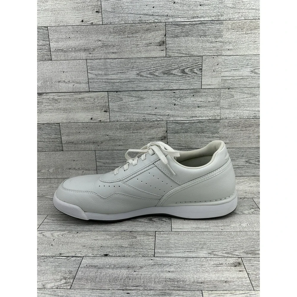 Rockport ProWalker‎ Shoes Mens Size 10M White Leather Walking Comfort Classic